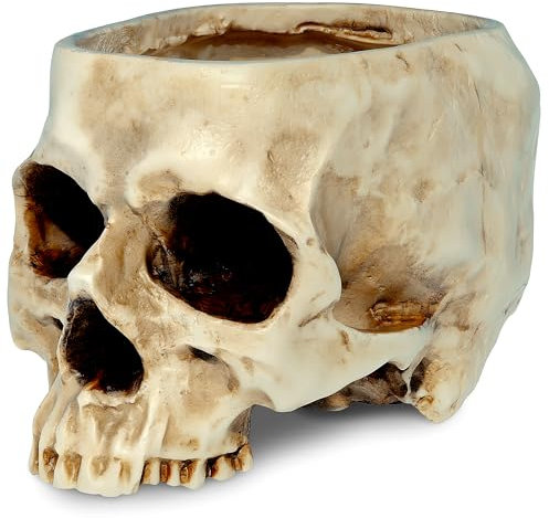 Readaeer - Maceta con Forma de Calavera/Cabeza de Muerte Humana