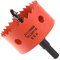 Dribotway 68mm 2-11/16'' Hole Saw, Bi-Metal Hole Saw Drill Bit High Speed Steel, Cutting Circular Holes, for Wood and Metal, Can Easily Drill Wood, Plastic, Plywood, Thin Metal