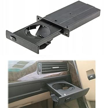 Porte-gobelet de voiture pour BMW 5 E60 côté droit Noir