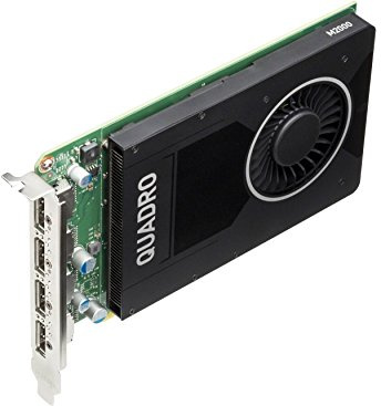 HP Nvidia Quadro M2000 - Scheda grafica, 4 GB 4 x DP (Ricondizionato)