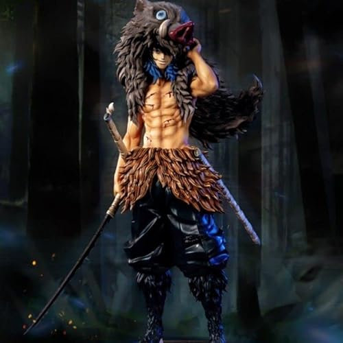 Inosuke Hashibira Figur – 29 cm Stehende PVC-Statue, Modell, Sammlerstück, Spielzeug für Anime-Fans