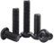 FandWay Tornillos hexagonales de cabeza de botón, acero de aleación de grado 10.9, M8 x 16/20/25/30/40 mm, cabeza redonda Allen hexagonal, juego surtido de tornillos con llave Allen (7 piezas/cada