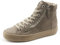 Paul Green Damen Hightop-Pauls, Frauen High-Top Sneaker,Sportschuhe,Freizeitschuhe,Turnschuhe,Laufschuhe,schnürschuhe,Beige (Taupe),40.5 EU / 7 UK