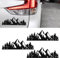 Gjinxi Wohnwagen Aufkleber Auto Aufkleber Berg Wald-Auto Aufkleber Bergbaum Wald,Vinyl-Grafik-Set DIY-Auto-Seitenaufkleber Dekoration Auto Dekor Aufkleber für Auto,LKW,Wohnmobil,Anhänger(Schneeber)
