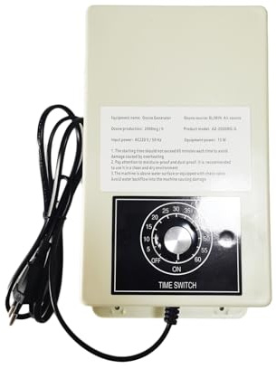 Ozongenerator, ozongenerator, luftrenare, deodorizer (2 000 mg/h)