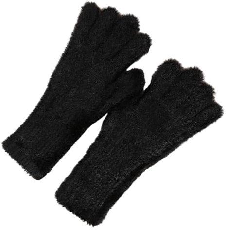 Pack Fingerlose Handschuhe Aus Acryl Winterwärme Touchscreens Fäustlinge Unisex Handschuhe Geeignet Für Outdoor Aktivitäten