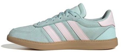 adidas Unisex Kinder BREAKNET Sleek Shoes JUNIOR, semi Flash Aqua/Clear pink/Gum 3, 36 2/3 EU