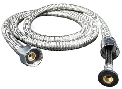 YZDKR Tubo Flessibile for Doccia in Acciaio Inossidabile for Bagno Tubo Flessibile for Acqua Tubo ad Alta densità Rubinetto Tirando G1/2 per Le docce del Bagno(200cm)