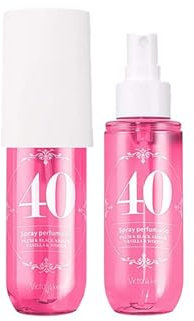 Parfüm Bodyspray Damen, Fruchtiges Body Mist, Long Lasting Fragrance Spray, Hair and Body Fragrance Mist, Parfum Damen Set,Feuchtigkeitsspendende Befeuchtet die Haut Aerosol (B)