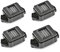 TX800 XP600 Druckkopf Plotter Cap Station Drucker Capping Top, Kompatibel mit Epson DX6 DX8 DX9 FA09050 F192040(4PCS)