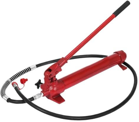 MNEVZX Pompa idraulica Jack Idraulico da 10 Tonnellate, Kit di Riparazione del Telaio della Carrozzeria, Jack di Sollevamento per Camion Agricoli, Attrezzature Pesanti elettrica Jack