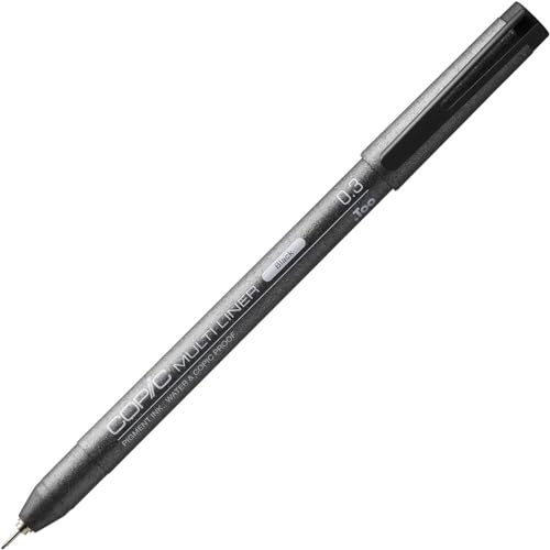 Copic Copic Multi Liner Black 0.3 Fine Tip Marker