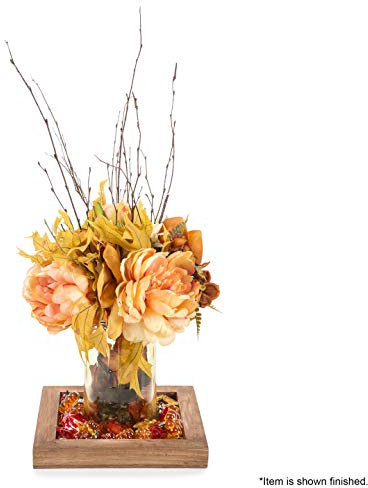 DARICE DC-7690-15D Glass Mason Jar Amber 6.5 Times, 3.25