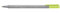Staedtler 334-53 Triplus Fineliner (Dreikant, Superfeine, Metallgefasste Spitze, Linienbreite ca. 0,3 mm, 10 Stück) limonengrün