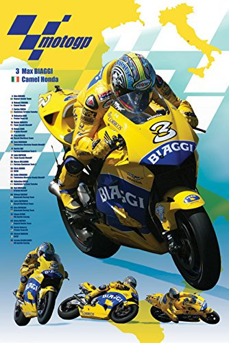 Moto GP – 61 x 91.5 cm zeigt/Poster