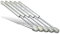GTV 2x Gasdruckdämpfer Gasfedern 50N, Silber, Suspension Lift, 270 mm, 100208DIL-50N