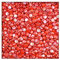 Kieskönig 2,5 kg opake Glasnuggets Glassteine Muggelsteine Mosaiksteine 17-19 mm Rot