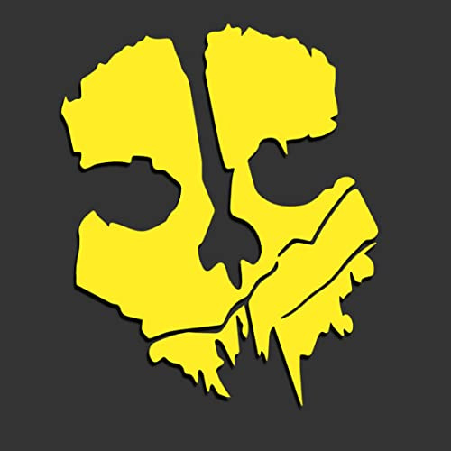 Call of Duty Ghost XL 0124 (neon gelb) // Sticker OEM JDM Style Aufkleber