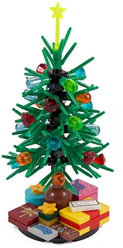 Christmas Tree 12cm | Made with Genuine LEGO Parts | Instructions Included