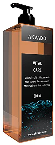 Akvado Vital Care - Wasseraufbereiter mit Vitaminen, Vitalstoffen und Spurenelementen, 500 ml