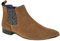 Silver Street London Carnaby, Stivali Stile Chelsea Uomo, Carnaby Pelle Camoscio Marrone Chiaro, 45.5 EU