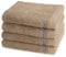 Ross - Sinfonie - 4 X Handtuch - im Set (50 X 100cm Walnuss)