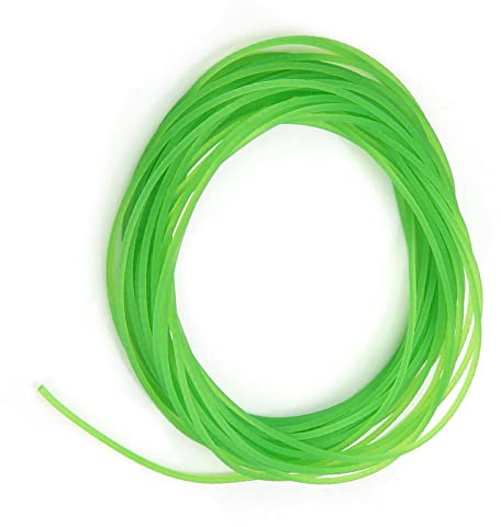 Ejoyous Grüner PU-Polyurethan-Rundriemen mit rauer Oberfläche für die Antriebsübertragung(2mm*10m)