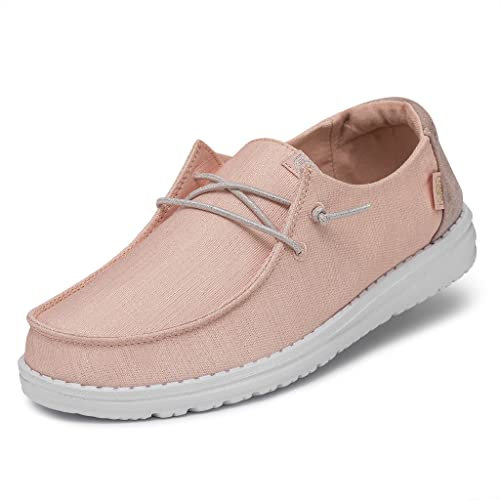 Hey Dude Damen Wendy Glitter Moc Toe Shoes, Rock Candy, 39 EU