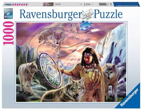 Ravensburger Puzzle 17394 Die Traumfängerin - 1000 Teile Puzzle für Erwachsene und Kinder ab 14 Jahren