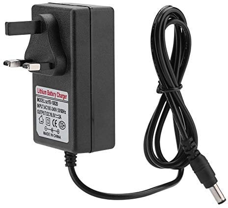 Restokki Global AC 100-240 V wide voltage input lithium-ion battery charger, high efficiency and safe fast charging, suitable for toy car, balance bike, etc.