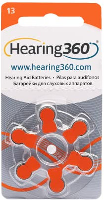 Lot de 60 piles modèle 13 orange (PR48) – 10 paquets de 6 piles pour appareils acoustiques 1,45 V – Piles acoustiques Rayovac Varta Extra