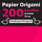 Papier Origami Rose 200 Feuilles 6 inches 15 cm: Papier Coloré Rose Origami Papier 200 Feuilles Carré de 15 x 15 cm | 6 x 6 inches | DIY papier | ( Papier Origami HowExpertOrigami )