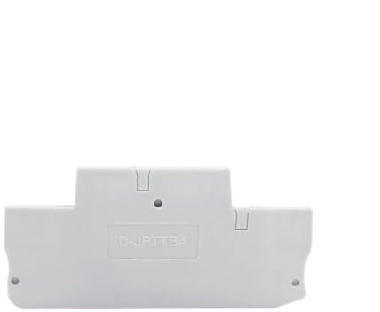 100 Stück D-PTTB 4 Abdeckung PTTB-4 Double Level Connector Din Terminal Block Zubehör PTTB 4 mm PT Termin Strips Barrier Endplatte