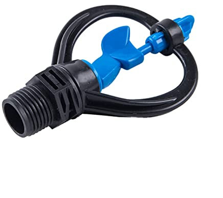 ZXMJYHK 2Pack 360° Irrigation Automatic Rotary Nozzle Lawn Watering Sprinkler Garden Supplies Rain Sprinkler Head