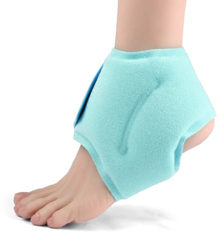 AOOWU Tasca per Ghiaccio Alla Caviglia, Riutilizzabile Tasca di ghiaccio, Gel Terapia Calda e Fredda, Impacco di Ghiaccio per Caviglia per Alleviare Il Dolore, Lesioni Ai Piedi, Gonfiore Alla Caviglia