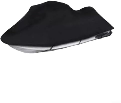 Jet-Ski-Abdeckung für Anhänger, 210D Oxford-Stoff, wasserdicht, staubdicht, Lüftungsschlitz, UV-beständig, Bootsabdeckung für 419,1 x 299,7 cm Jetski