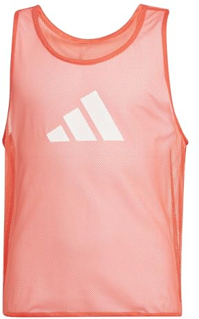 adidas Unisex Kids Training BIB24 Youth, Bright red, 5-6 Years