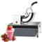 Tritaghiaccio elettrico 100 kg/h,Macchine per granite,250W Macchina per tritare il ghiaccio fatta in casa,soffici,per casa, bar, ristorante,45 x 29 x 42 cm,1400 giri/min