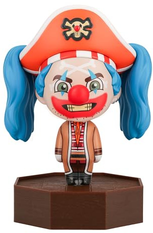 Paladone One Piece Buggy der Clown Figurlampe, offiziell lizenzierte Anime-3D-Figur, LED-Lampe, batteriebetriebenes Sammlerstück für Popkultur-Fans, für Schlafzimmer und Zuhause