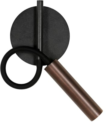 Tealight Applique Murale LED 4W, 360° Réglable, Lumière Neutre 4500K | Lampes de Lecture Liseuse Chevet, Col de Cygne Lumière, Lamp Murale Spot pour Chambre Salon Hôtel, Bronze