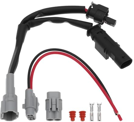 SG Store 1 Juego de Adaptador de Enchufe Divisor de Salida 61127712581 61127698475 Compatible con BMW RT R1200 R1250 R1300 GS F ST GT K