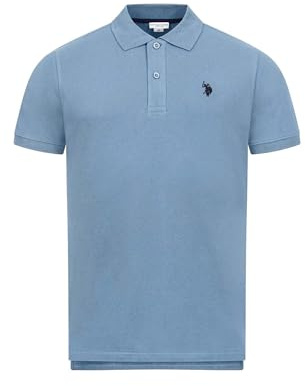 U.S. POLO ASSN. Herren Poloshirt (S-3XL) Basic Kurzarm Pique Polohemd P001