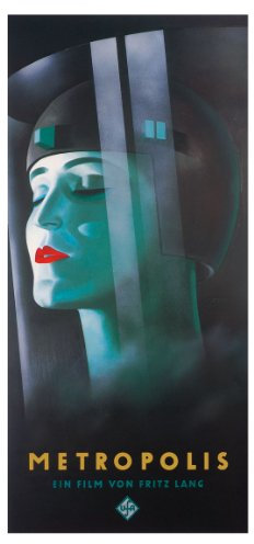 Kunstdruck / Poster XXL 88x190 METROPOLIS - Kino Film Theater Bild Deko