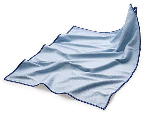 MEGA Clean Mikrofaser Polier- & Glasreinigungstuch blau, 50x70 cm