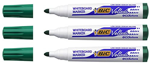 BIC 904940 - Bic Velleda Whiteboard Marker 1701 Green 904940 (PK12)