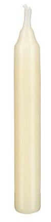 Baumkerzen Vanille (Beige) 10 x 1,3 cm (20 Stück)