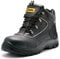 Black Hammer Mens Safety Boots Steel Toe Cap S3 SRC Work Shoes Ankle Leather 7752 (8 UK)