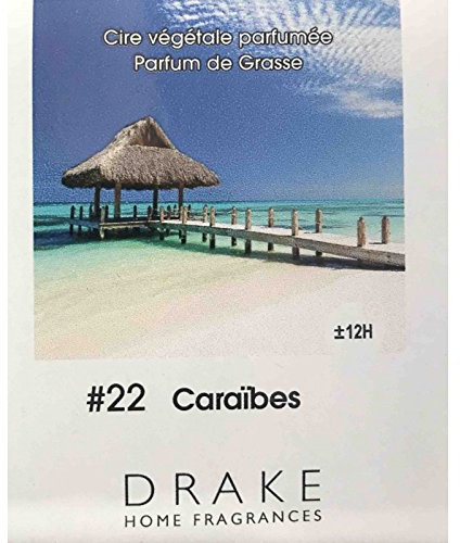 Carré fondant pour brûle parfum Caraïbe