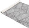 ANRO Weichschaummatte Badvorleger Bodenbelag Badläufer Antirutsch 130x300cm Mosaik Steine Grau