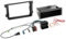 1 Din Radio Einbauset Blende Radioanschlusskabel Antennenadapter für Skoda Superb 3T Kombi ab 2010 schwarz